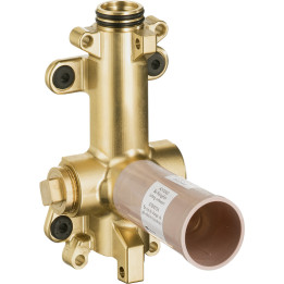 AX ShowerSolutions Zestaw podstawowy do zaworu odcinającego 120/120, podtynkowy