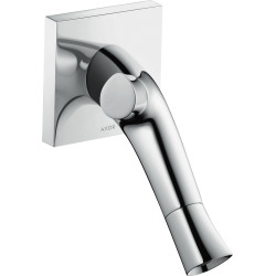 AX Starck Organic 2-uchwytowa bateria umywalkowa z wylewką 187 mm, ścienna, podtynkowa, Chrom