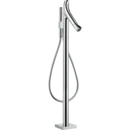 AX Starck Organic Bateria wannowa, termostatyczna, wolnostojąca, Chrom