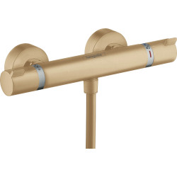 Hansgrohe Ecostat Comfort Bateria prysznicowa , termostatyczna, natynkowa, Brąz Szczotkowany