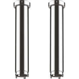 AX ShowerSolutions Zestaw przedłużający 230 mm do przyłącza sufitowego ShowerHeaven 1200/300 4jet, Chrom