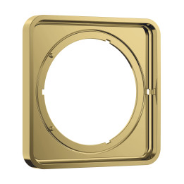AX ShowerSelect ID Element przedłużający 5 mm, softsquare, Złoty Optyczny Polerowany