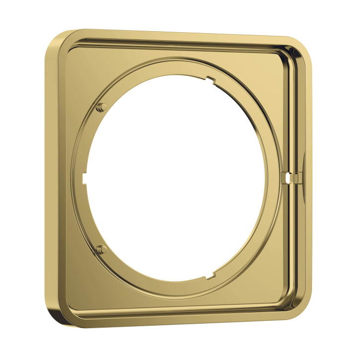 AX ShowerSelect ID Element przedłużający 5 mm, softsquare, Złoty Optyczny Polerowany