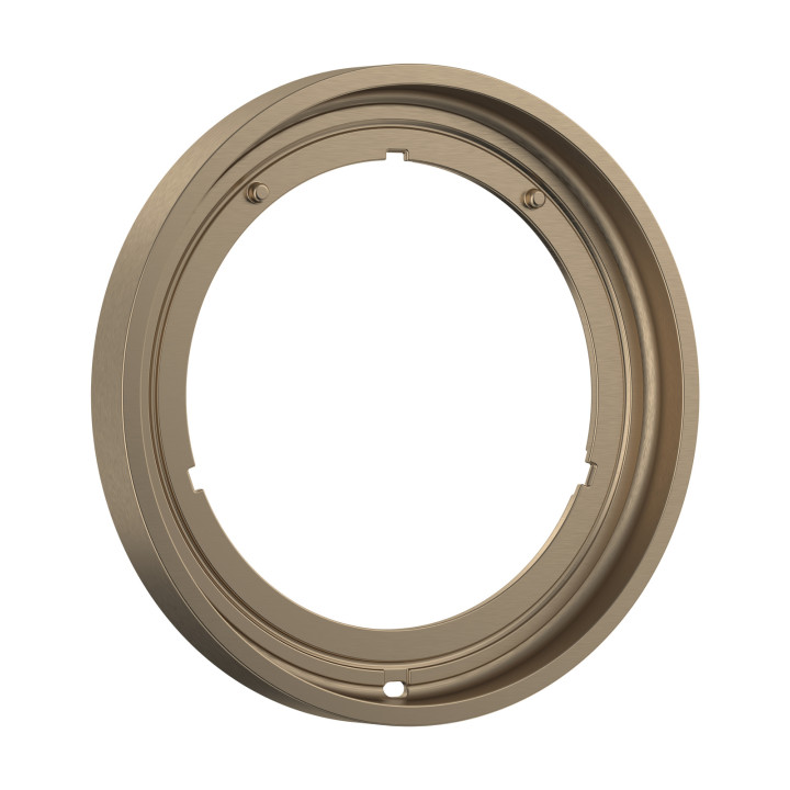 AX ShowerSelect ID Element przedłużający 5 mm, okrągły, Brąz Szczotkowany