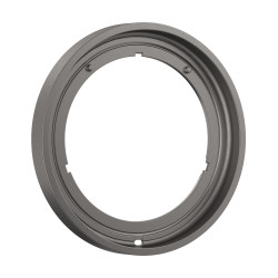 AX ShowerSelect ID Element przedłużający 5 mm, okrągły, Czarny Chrom Szczotkowany