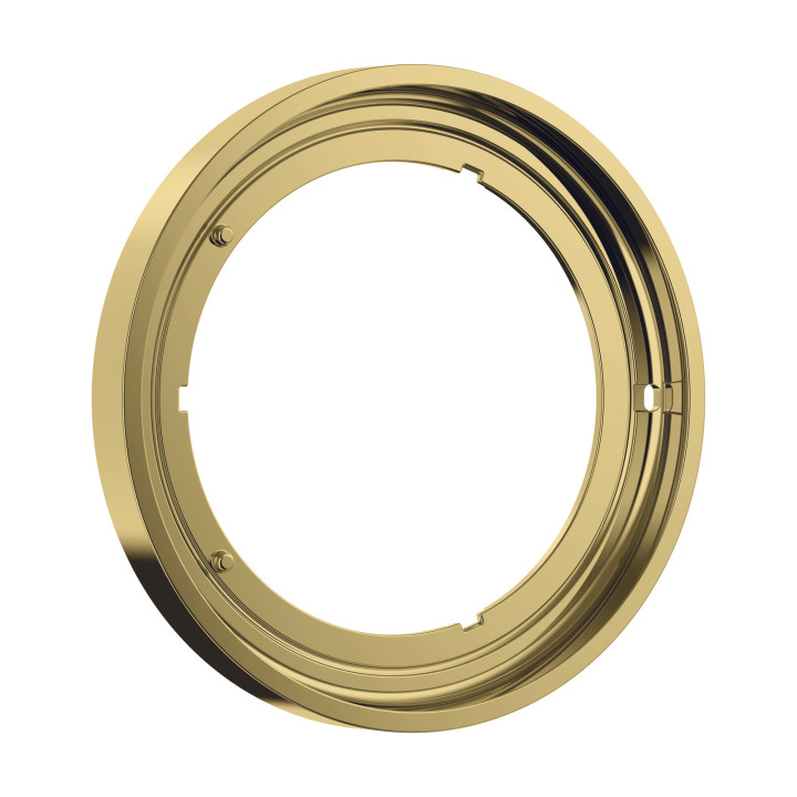 AX ShowerSelect ID Element przedłużający 5 mm, okrągły, Złoty Optyczny Polerowany