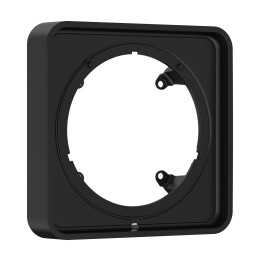 AX ShowerSelect ID Element przedłużający 22 mm, softsquare, Czarny Matowy