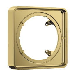 AX ShowerSelect ID Element przedłużający 22 mm, softsquare, Złoty Optyczny Polerowany