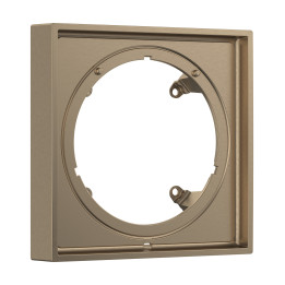 AX ShowerSelect ID Element przedłużający 22 mm, kwadratowy, Brąz Szczotkowany