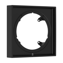 AX ShowerSelect ID Element przedłużający 22 mm, kwadratowy, Czarny Matowy