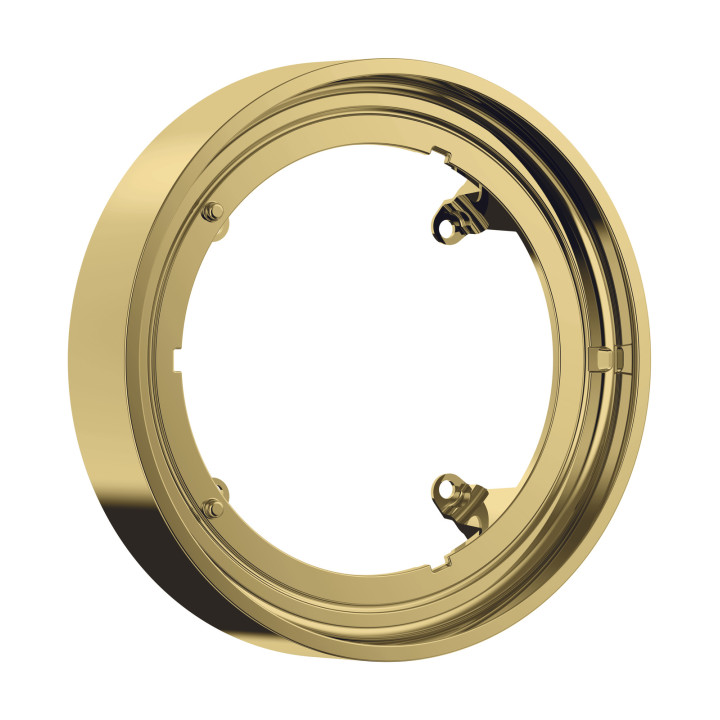AX ShowerSelect ID Element przedłużający 22 mm, okrągły, Złoty Optyczny Polerowany
