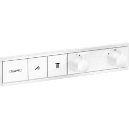 HG RainSelect Bateria termostatyczna do 2 odbiorników, podtynkowa, Biały Matowy
