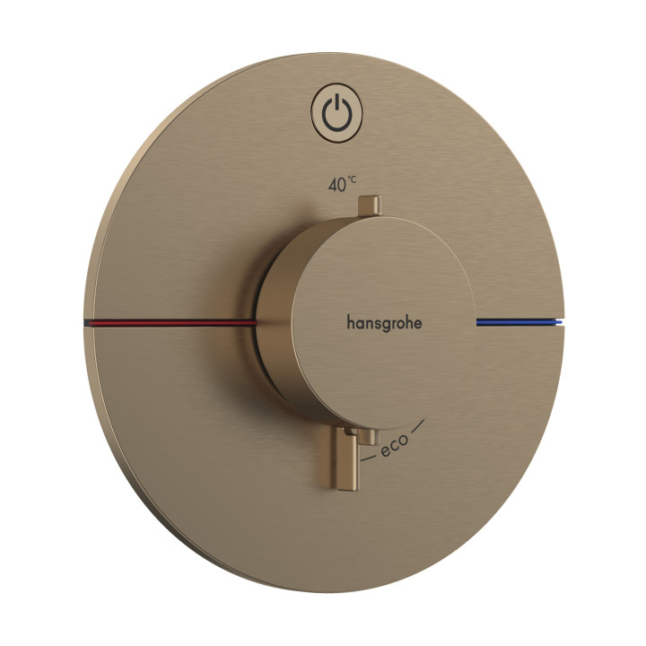 HG ShowerSelect Comfort S Bateria termostatyczna do 1 odbiornika, podtynkowa, Brąz Szczotkowany