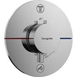 HG ShowerSelect Comfort S Bateria termostatyczna do 2 odbiorników, podtynkowa, Chrom