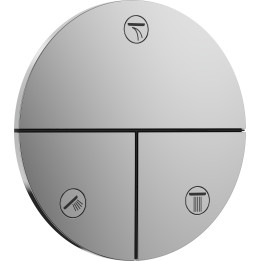 HG ShowerSelect Comfort S Zawór odcinający do 3 odbiorników, podtynkowy, Chrom