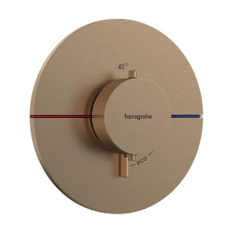 HG ShowerSelect Comfort S Bateria termostatyczna, podtynkowa, Brąz Szczotkowany