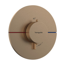 HG ShowerSelect Comfort S Bateria termostatyczna, podtynkowa, Brąz Szczotkowany