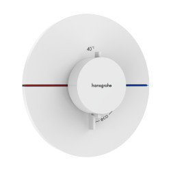 HG ShowerSelect Comfort S Bateria termostatyczna, podtynkowa, Biały Matowy