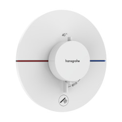 HG ShowerSelect Comfort S Bateria termostatyczna do 1 odbiornika z dodatkowym wyjściem, podtynkowa, Biały Matowy