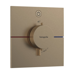 HG ShowerSelect Comfort E Bateria termostatyczna do 1 odbiornika, podtynkowa, Brąz Szczotkowany