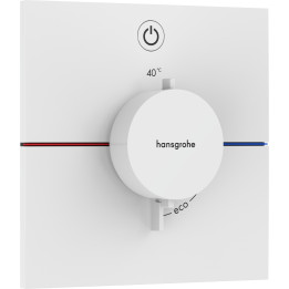 HG ShowerSelect Comfort E Bateria termostatyczna do 1 odbiornika, podtynkowa, Biały Matowy