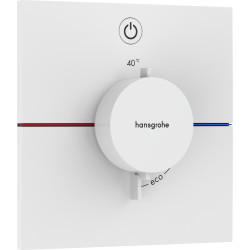 Hansgrohe ShowerSelect Comfort E Bateria termostatyczna do 1 odbiornika, podtynkowa, Biały Matowy