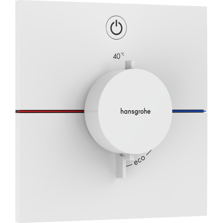 HG ShowerSelect Comfort E Bateria termostatyczna do 1 odbiornika, podtynkowa, Biały Matowy