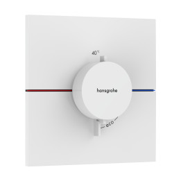 HG ShowerSelect Comfort E Bateria termostatyczna, podtynkowa, Biały Matowy
