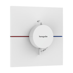 HG ShowerSelect Comfort E Bateria termostatyczna, podtynkowa, Biały Matowy