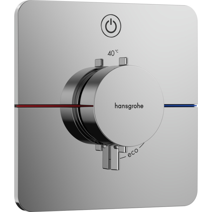 HG ShowerSelect Comfort Q Bateria termostatyczna do 1 odbiornika, podtynkowa, Chrom