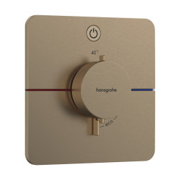 HG ShowerSelect Comfort Q Bateria termostatyczna do 1 odbiornika, podtynkowa, Brąz Szczotkowany