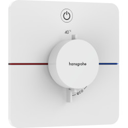 HG ShowerSelect Comfort Q Bateria termostatyczna do 1 odbiornika, podtynkowa, Biały Matowy