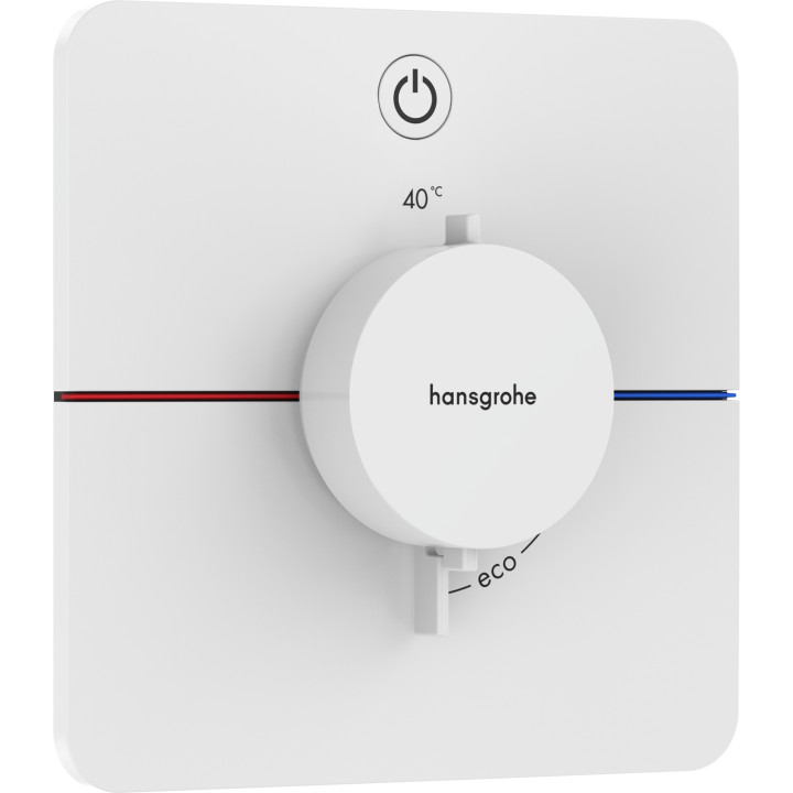 HG ShowerSelect Comfort Q Bateria termostatyczna do 1 odbiornika, podtynkowa, Biały Matowy