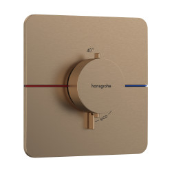 HG ShowerSelect Comfort Q Bateria termostatyczna, podtynkowa, Brąz Szczotkowany