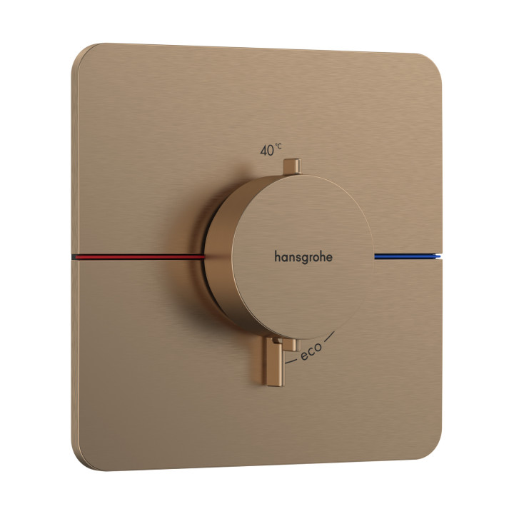 HG ShowerSelect Comfort Q Bateria termostatyczna, podtynkowa, Brąz Szczotkowany