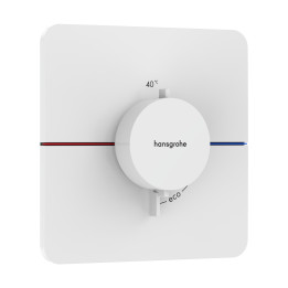 HG ShowerSelect Comfort Q Bateria termostatyczna, podtynkowa, Biały Matowy