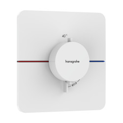 HG ShowerSelect Comfort Q Bateria termostatyczna, podtynkowa, Biały Matowy
