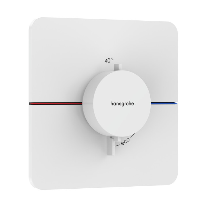 HG ShowerSelect Comfort Q Bateria termostatyczna, podtynkowa, Biały Matowy