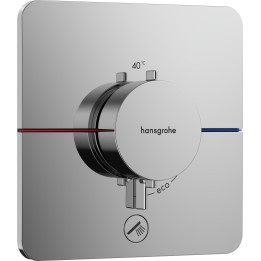 HG ShowerSelect Comfort Q Bateria termostatyczna do 1 odbiornika z dodatkowym wyjściem, podtynkowa, Chrom