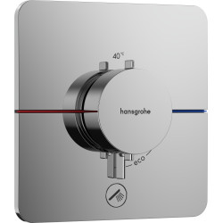 HG ShowerSelect Comfort Q Bateria termostatyczna do 1 odbiornika z dodatkowym wyjściem, podtynkowa, Chrom