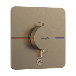 HG ShowerSelect Comfort Q Bateria termostatyczna do 1 odbiornika z dodatkowym wyjściem, podtynkowa, Brąz Szczotkowany