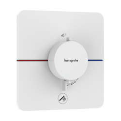 HG ShowerSelect Comfort Q Bateria termostatyczna do 1 odbiornika z dodatkowym wyjściem, podtynkowa, Biały Matowy