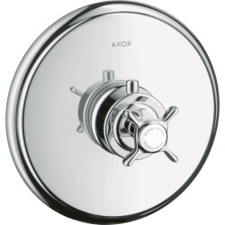 AX Montreux Bateria termostatyczna z uchwytem krzyżowym, podtynkowa, Chrom
