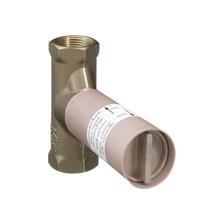 AX Zestaw podstawowy do zaworu odcinającego 40 l/min, ceramiczny, podtynkowy