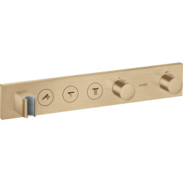 AX ShowerSolutions Moduł termostatyczny Select 530/90 do 3 odbiorników, podtynkowy, Brąz Szczotkowany