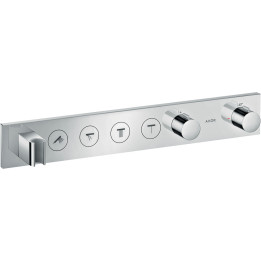 AX ShowerSolutions Moduł termostatyczny Select 600/90 do 4 odbiorników, podtynkowy, Chrom