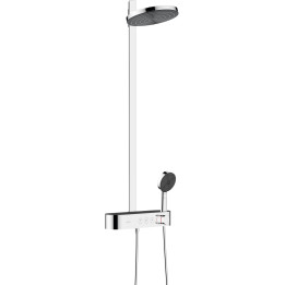 HG Pulsify S Komplet prysznicowy 260 2jet EcoSmart z termostatem ShowerTablet Select 400, Chrom