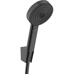 Hansgrohe Pulsify Select S Punktowy zestaw prysznicowy 105 3jet Relaxation EcoSmart z wężem 125 cm, Czarny Matowy