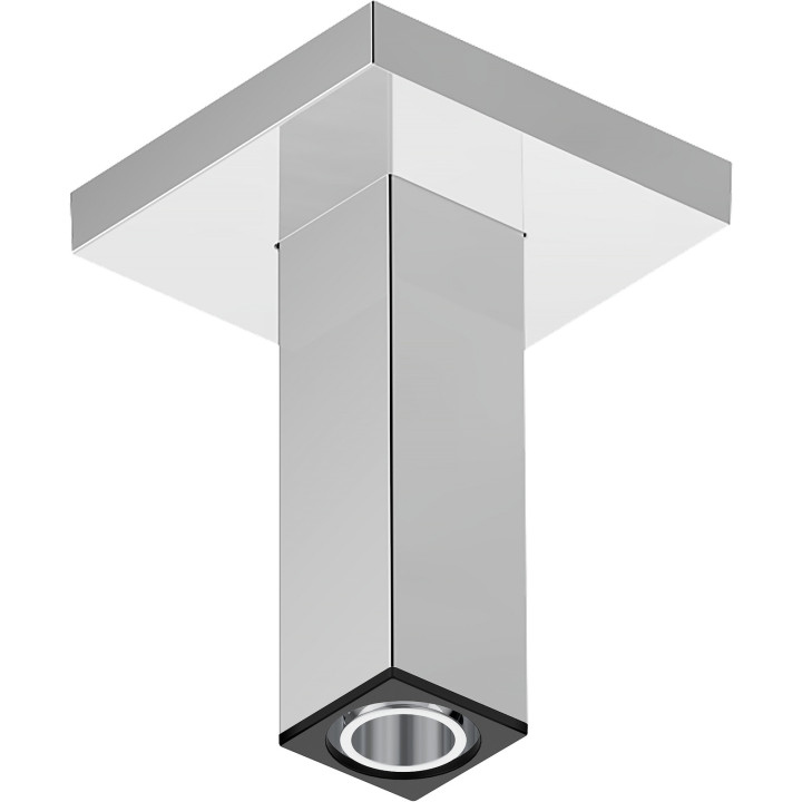 HG Przyłącze sufitowe E 10 cm, Chrom