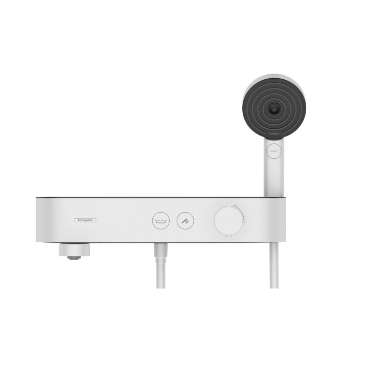 HG ShowerTablet Select Bateria wannowa 400, termostatyczna, natynkowa, Biały Matowy